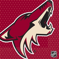 Phoenix Coyotes Luncheon Napkins | Party Supplies