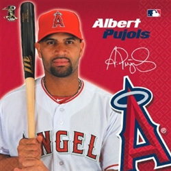 Albert Pujols Luncheon Napkins | Party Supplies