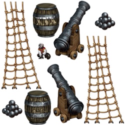 Pirate Ship Props