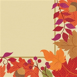 Festive Fall Dinner Napkins | Party Supplies