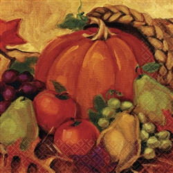 Harvest Still Life Dinner Napkins | Party Supplies