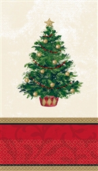 Classic Christmas Tree Guest Towels | Party Supplies
