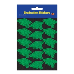 Graduation Cap Stickers for Sale
