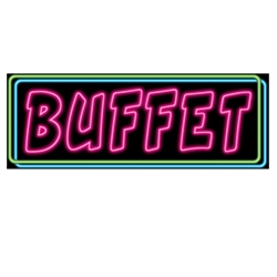 Neon Buffet Sign