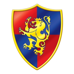 Medieval Crest Cutout