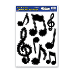 Musical Notes Peel 'N Place