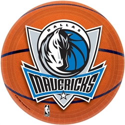 Dallas Mavericks 7" Round Paper Plates | Party Supplies