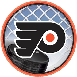 Philadelphia Flyers 7" Round Paper Plates | Party Supplies
