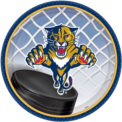 Florida Panthers 7" Round Paper Plates | Party Supplies