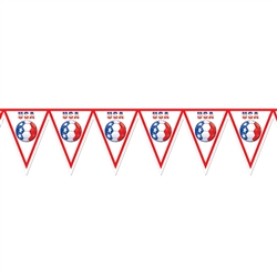 United States Pennant Banner