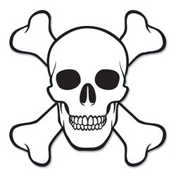 Skull & Crossbones Cutout