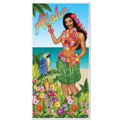 Luau Door Cover