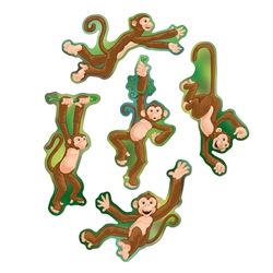 Mini Monkey Cutouts