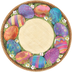 Easter Elegance Round 7" Plates | Party Supplies