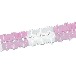 Pink & White Pageant Garland