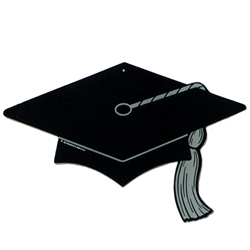 Black Graduation Decorations for Sale