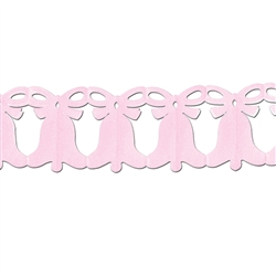 Pink Westminster Bell Garland