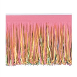Multi-Color 6-Ply Tissue Fringe Drape