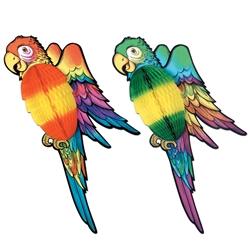 30" Tissue Parrots