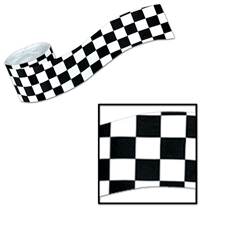 FR Checkered Crepe Streamer