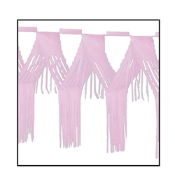 Pink Drop Fringe Garland