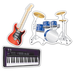Musical Instrument Cutouts
