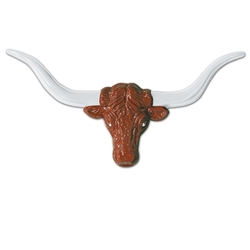 Plastic Longhorn Steer Head