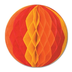 Golden-Yellow, Orange & Red Tissue Ball