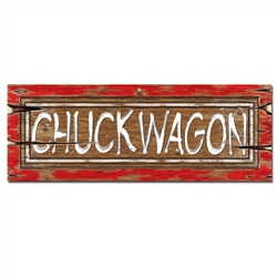 Chuck Wagon Sign