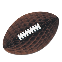 Brown Packaged Tissue Football with Laces