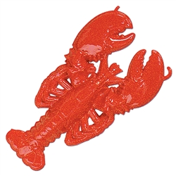 Red Plastic Lobster
