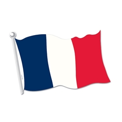 French Flag Cutout