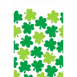 Shamrock Shimmer Plastic Table Covers | party supplies