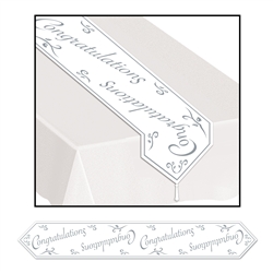 Printed Congratulations Table Runner