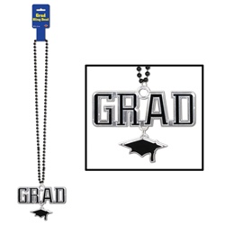 Black Graduation Beads for Sale