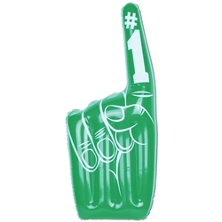 Green Inflatable #1 Hand