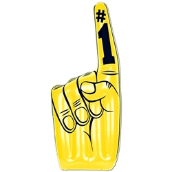 Yellow Inflatable #1 Hand