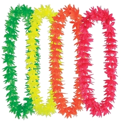 Silk 'N Petals Neon Lotus Leis | Party Supplies