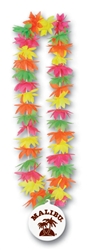 44" Lotus Leis with Custom Imprinted Paper Medallion