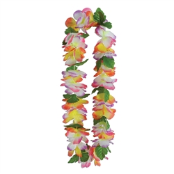 Silk 'N Petals Tropical Garden Lei | Party Supplies