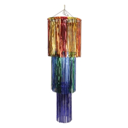 Multi Color 3-Tier Shimmering Chandelier