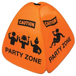 Party Zone Floor Sign
