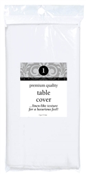 White Premium Table Cover | Party Supplies