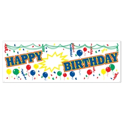 Happy Birthday Sign Banner