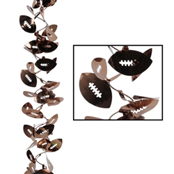 Gleam 'N Flex Football Garland