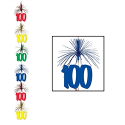 "100" Firework Stringer