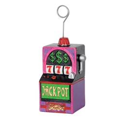 Slot Machine Photo/Balloon Holder