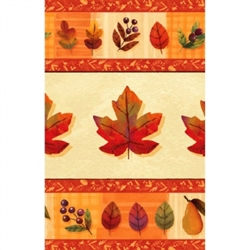 Watercolor Leaves 54" x 102" Table Covers | Party Supplies