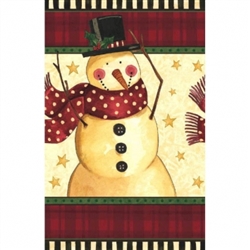 Cozy Snowman Plastic Table Covers | Party Supplies