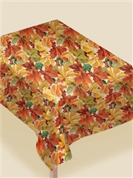 Elegant Leaves All-Over Print Paper Table Covers | Party Supplies